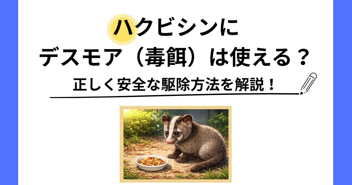 ハクビシン デスモア